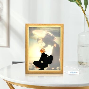 Картини з підсвічуванням OPEIXSAYKOC, світлодіодний декор для стін, світлодіодне художнє освітлення, живлення від USB, 3 режими ос