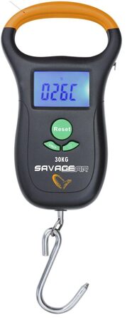 Цифрові ваги Savage Gear M - до 10 кг L - до 30 кг Цифрові ваги для риби, багажу та великогабаритного багажу (до 30 кг)