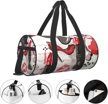 Універсальна дорожня сумка для косметики, помади, парфумів, спорту та повсякденного використання для чоловіків та жінок. Спортивна сумка, сумка-мішок.