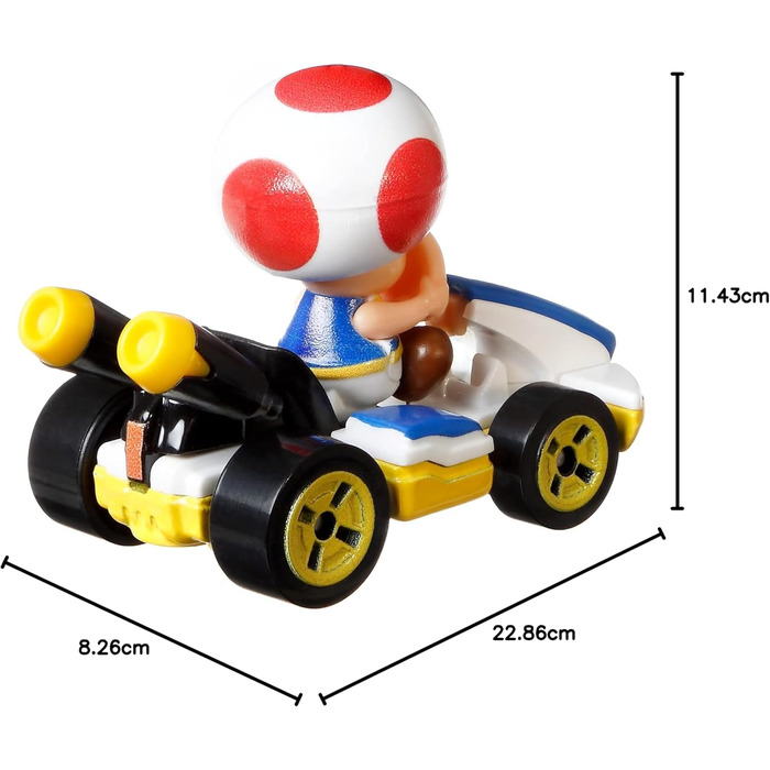 Автомобіль Mario Kart (4 шт.), набір з 4 популярними фігурками, включаючи 1 ексклюзивну модель, іграшка для дітей віком від 3 років, 98 -