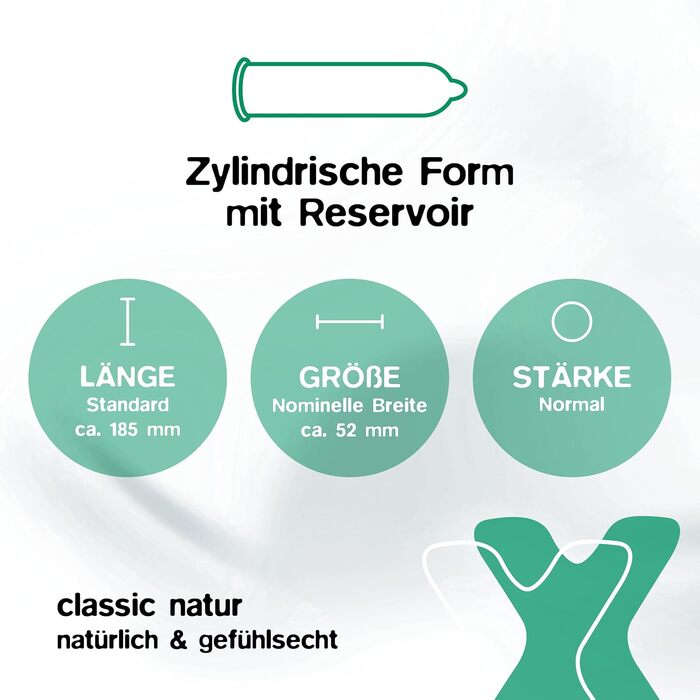 Презервативи chaps Classic Natural, тонкі, прозорі, 24 шт