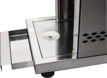 Стейк-гриль Toronto, керамічний інфрачервоний пальник потужністю 3 кВт, газ 800 градусів, розміри приблизно 23 x 56 x 40,5 см, срі