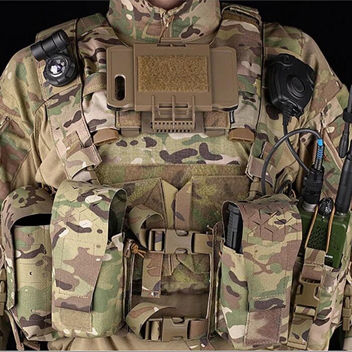 Нагрудний ремінь TS TAC-SKY Tactical Alpha, 34 роздільне шасі, H-подібна ремінна система з лазерним вирізом MOLLE 556 762, підсумок для пістолетного магазину, гвинтівки, полювання, страйкбол, стиль SS (колір RG)