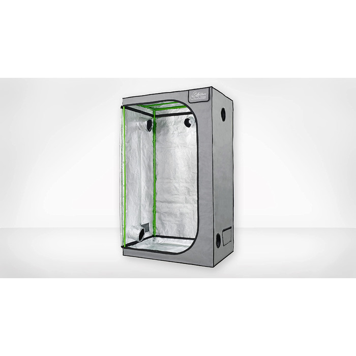 Гроубокс Chillerbox 80x120x200 см - Німецьке обладнання для вирощування Schiller - Намет для вирощування рослин