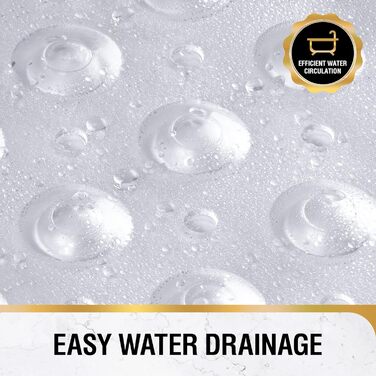 Килимок для ванни нековзний, 101 x 40 см Надзвичайно довгий нековзний килимок для ванни, килимок для душу нековзний без вмісту біс