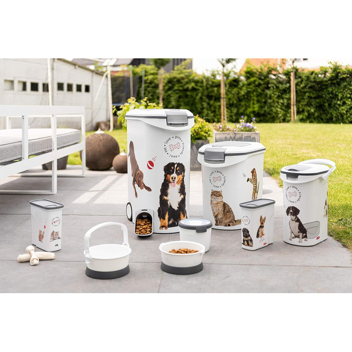 Контейнер для корму Curver Petlife 10 кг / 23 л для котів