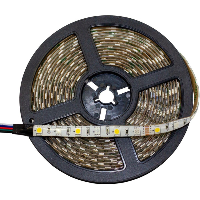 Світлодіодна стрічка Lumonic 5м RGBW 6000K світлодіодна стрічка 12V IP65 300LEDs 60 LED/m SMD5050 I Зміна кольору Світлодіодна стрічка I Світлодіодна стрічка 500см, Світлодіодна стрічка, Світлодіодна стрічка