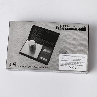 Кишенькові ваги 200г/0, 01г - цифрові кишенькові ваги Ascher, 200 х 0, 01 г, кишенькові ваги дрібної шкали цифрові ваги золота шка