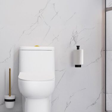 Самоклеючий тримач для туалетного рулону, тримач для туалетного рулону для унітазу без свердління, тримач для туалетного рулону, н