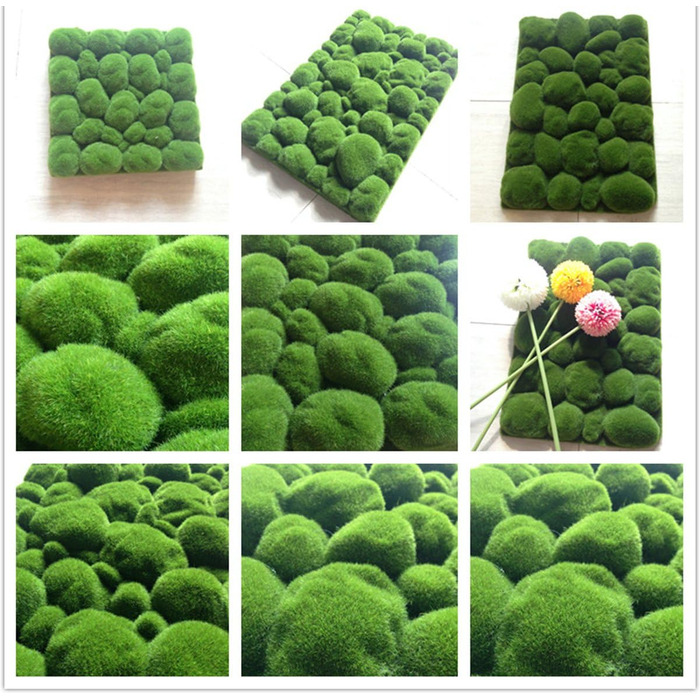 Штучні мохові камені казковий садовий мох скелі ляльковий будиночок квітковий горщик DIY прикраса, 12 шт.