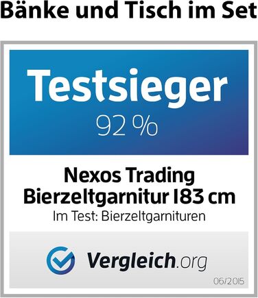 Стіл для вечірок Nexos, розкладний стіл, пивний стіл, садовий стіл, обідній стіл, фуршетний стіл з ручкою для перенесення, вигляд ротанга, 180 x 75 см, антрацитово-сірий, міцний сталевий каркас (білий гладкий)