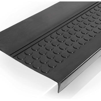 Килимки для сходів гумові зовнішні/внутрішні нековзні сходові килимки чорний розмір 150x30x4cm 150x30x4cm чорний