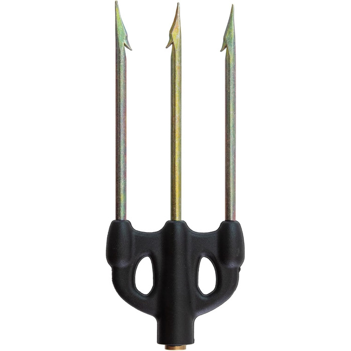 Багатозубчастий нейлоновий спис Cressi (3-зубці), чорний, для дорослих