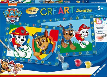 Розмальовка за номерами Paw Patrol для дітей 5-7 років Одноразова, 20286 - Paw Patrol -