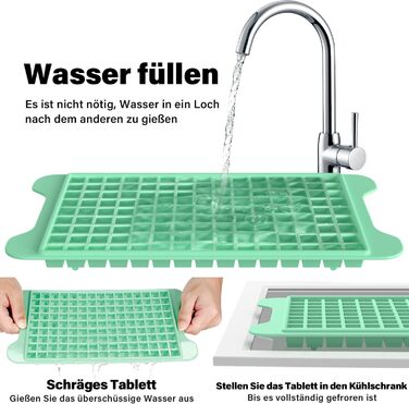 Форма для морозильної камери Невеликий лоток для льоду з лотком для льоду - 135 4 шт. форма для льоду для охолодження напоїв, міні