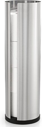 Тримач для туалетних рушників з нержавіючої сталі, ексклюзивний тримач для туалетних рушників з місцем для 4 рулонів, сучасний акс