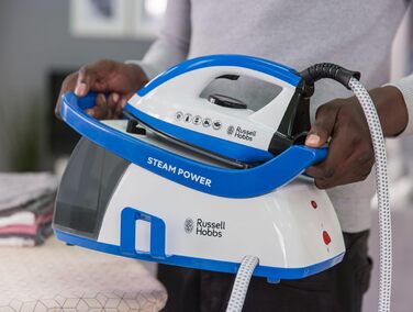 Парова прасувальна станція Russell Hobbs (2600 Вт, тиск пари 4,5 бар, знімний резервуар для води 1,3 л) Праска 24430-56 Парова пра