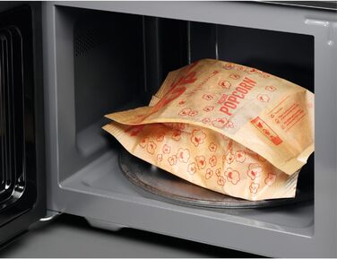 Окремо стояча мікрохвильова піч AEG / MFB252DB / гриль / 25 л/розморожування / 900 Вт/LED-підсвічування/Чорний