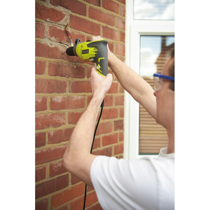 Ударний дриль Ryobi RPD500-GC (500 Вт, швидкозатискний патрон 13 мм, свердло з регульованою додатковою ручкою) 5133001976