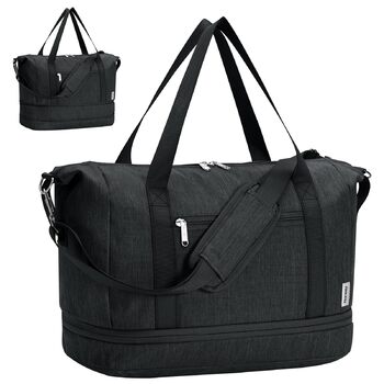 Ручна поклажа Narwey Ryanair 40x30x20, Маленька спортивна сумка на вихідні для жінок, Дорожня сумка-ручна поклажа для літаків, Ручна поклажа Easyjet 45x36x20, Лікарняна сумка для пологів для чоловіків (чорна)