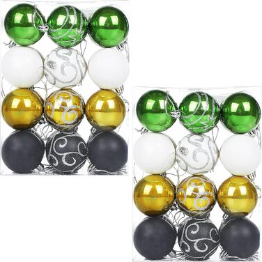 Різдвяні кульки набір із 48 предметів Casaria