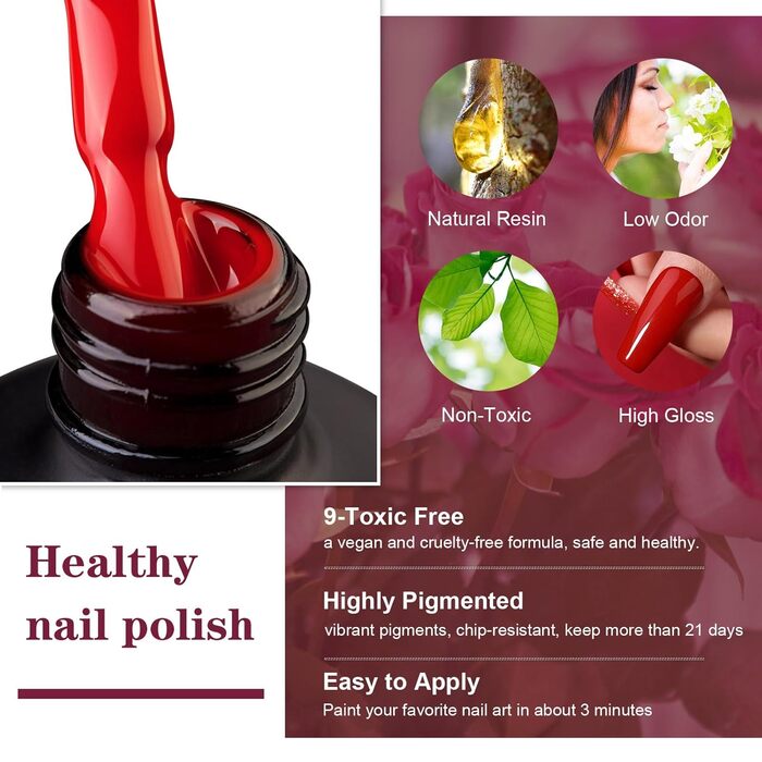 Набір гель-лаків INPING (10 відтінків)