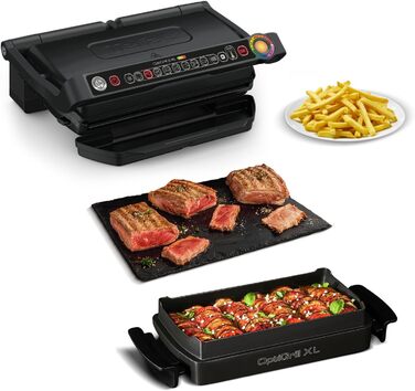 З перекусами та випічкою 2000 Вт, 9 програм з антипригарним покриттям, 7248 OptiGrill XL