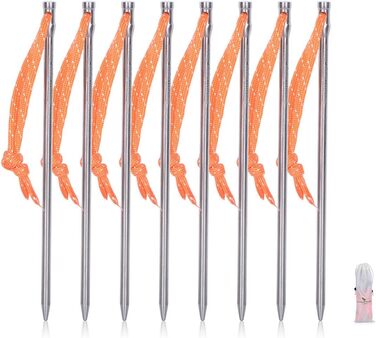 Титанові кілочки Надлегкі наметові кілки Надміцні цвяхи для наметів Вуличні тентові кілки Кемпінговий намет Аксесуари для трави Тв