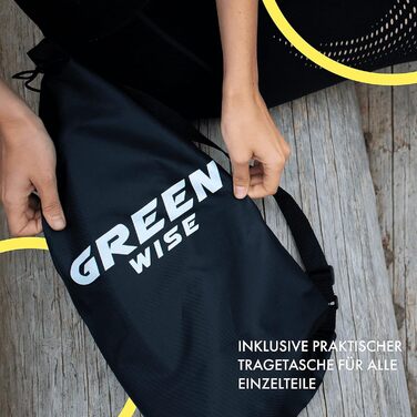 Гула-хуп GreenWise 1 кг з нержавіючої сталі — масажний обруч для фітнесу, схуднення та тренувань (діаметр 95 см) з відеокурсом і сумкою