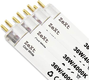 Люмінесцентна лампа Люмінесцентна трубка 36 Вт 840 4000 К Нейтральна неонова лампа 120 см T8, 4 шт.