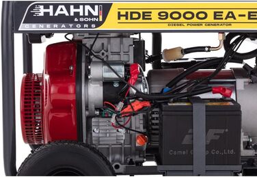 Дизельний генератор HDE 9000 EA-EA3 1/3-6 кВт Потужний та ефективний дизельний генератор для приватного та професійного використання, 97 дБ/А