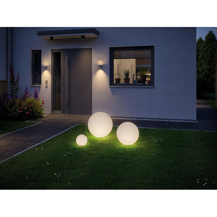 Світильник-сфера Paulmann Plug & Shine Globe IP67 3000K 24V (94178) вуличне освітлення для саду та тераси, стандартний розмір