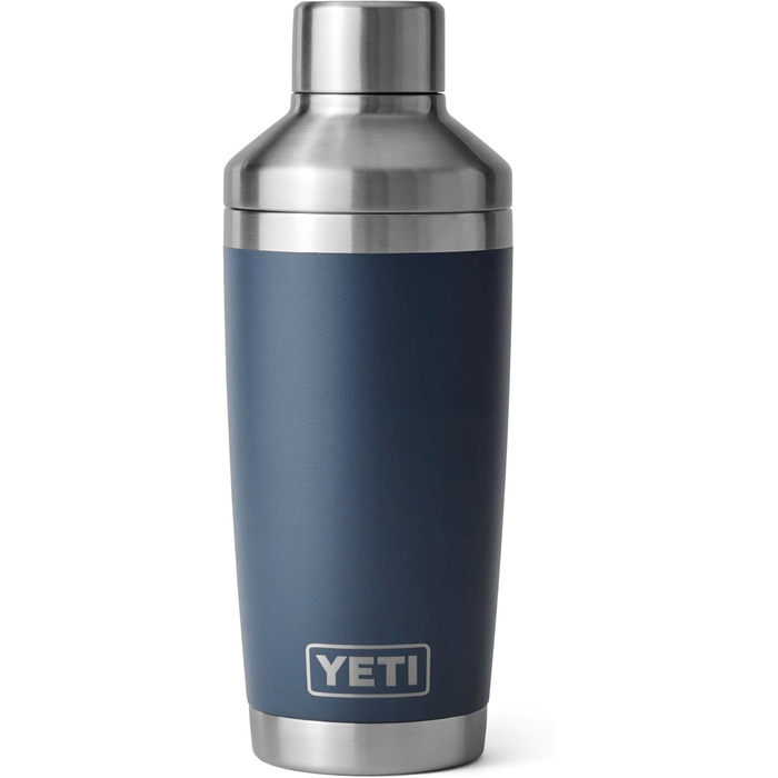 Шейкер для коктейлів YETI Rambler, темно-синій, 20 унцій (591 мл)