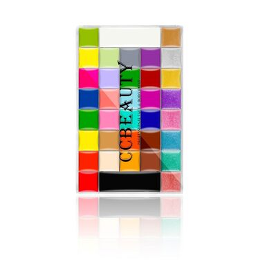Палітра для бодіарту CCbeauty Bodypainting (36 кольорів)