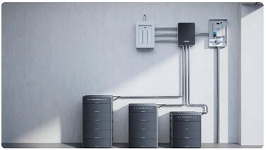 Балконна електростанція з накопичувачем, розширювальні акумулятори ємністю 2560 Втгод для Venus D, 6000 циклів зарядки, можливість розширення до 15,36 кВтгод, водонепроникний та пилонепроникний IP65, модульна конструкція 2,56 кВтгод (розширювальні акумуля