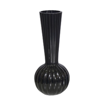 Ваза Viva Elegance чорна, 32 см (7184564)