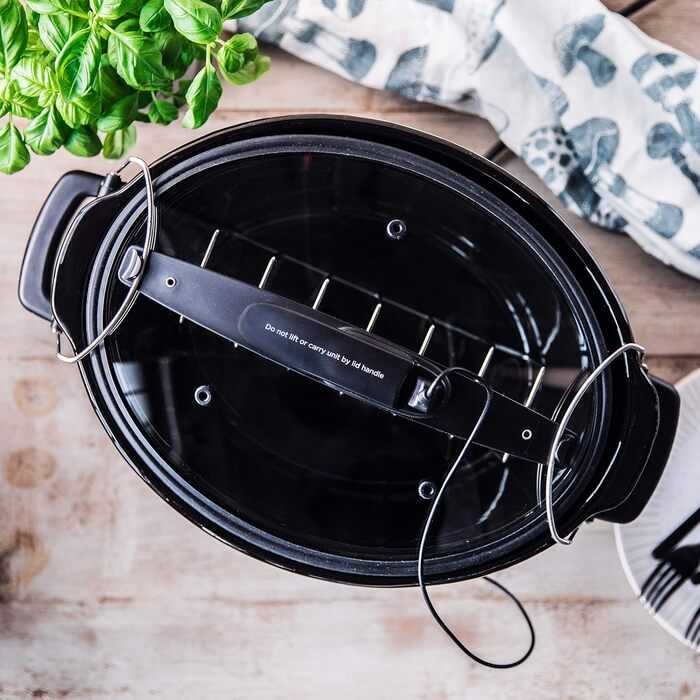 Мультиварка Russell Hobbs 3-в-1 мультиварка, су-від, жаровня датчик температури ядра важка керамічна каструля на 6,5 л для оптимал