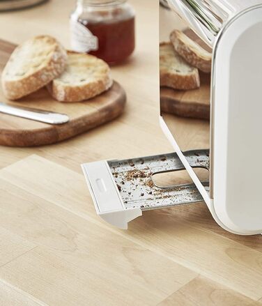 Чайник для сніданку Swan Nordic 1,7 л, 2200 Вт, тостер для хліба з широким отвором, 2 скибочки, мікрохвильова піч 20 л, цифровий, сучасний дизайн, ефект дерева, білий