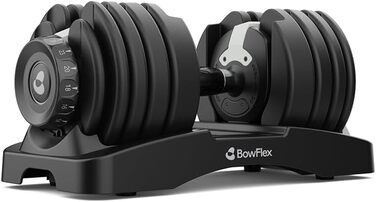 Серія регульованих ваг Bowflex SelectTech Компактна система гантелей та гір заліза 52, 90, 552i, 1090i та 840 для силових тренувань вдома НОВИНКА Одинарна гантель 52 (224 кг)