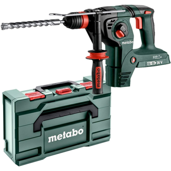 Акумуляторний відбійний молоток Metabo KHA 36-18 LTX 32 (600796840) 18 В MetaLoc з швидкозатискним патроном Metabo, Напруга акумул