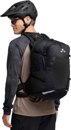 Рюкзак VAUDE 30-39L Bike Alpin 285 Один розмір Чорний