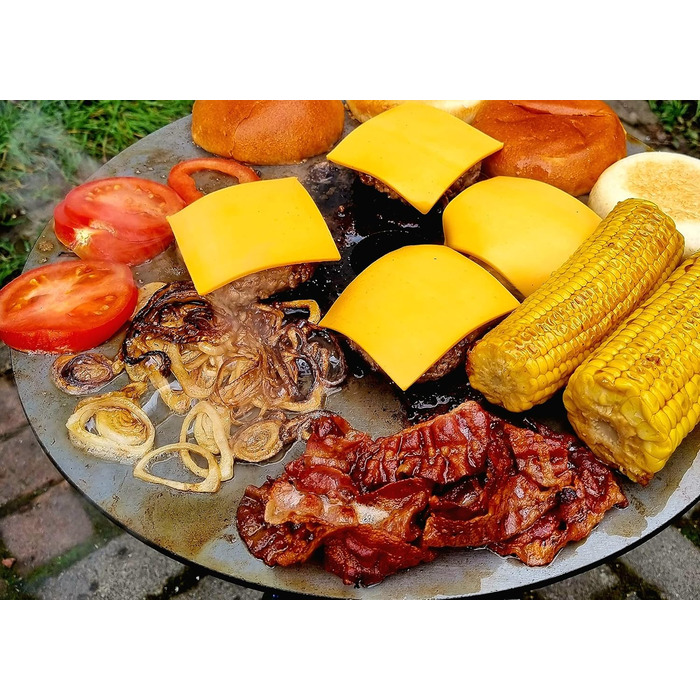 Піч-ракета Fire World з грилем 5 мм, система підключення до мережі, виготовлена з міцної сталі товщиною 3 мм, чаша для вогню, барбекю, дров&39яна піч-ракета, кемпінг, кемпінгова плита, кемпінговий гриль. Зроблено в Німеччині.