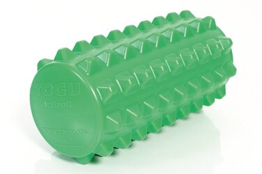 Роликовий масажер для фасції зеленого кольору