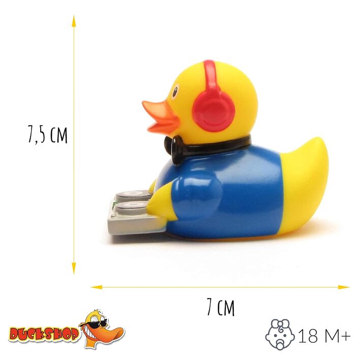 В комплекті Squeaking Duck Keyring I Gift Lover I Gift Party, 10,5