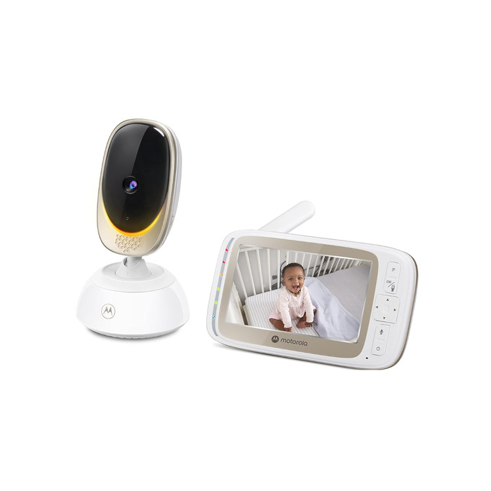Дитячий телефон Motorola з камерою - Baby Monitor VM85 Connect - Внутрішня камера спостереження з кольоровим дисплеєм - Керування