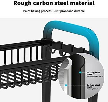 Підставка для спецій з нержавіючої сталі, не потребує свердління, органайзер з 8 гачками для пляшок зі спеціями, банок, пляшок з олією, коморне зберігання (2 рівні)