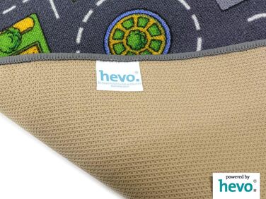 Килимок для вуличних ігор HEVO City Mix дитячий килимок 200x200 см з нековзною підкладкою 200x200 см City Mix