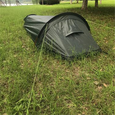 Одномісний намет для сну Backpacking Bivy Tent Водонепроникний спальний мішок для виживання Кемпінг Bivy Tent для відпочинку на свіжому повітрі