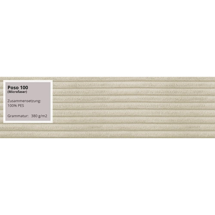 Сучасний м&39який табурет Dover Cord, сидіння, табурет, лава, пуф, вибір кольору (Poso 100), 24