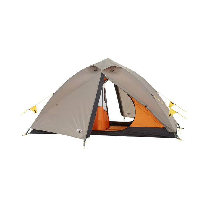 Зарядний пристрій для трекінгового намету Wechsel I Купольний намет для 2 осіб I Швидкорозкладний двомісний намет I Компактний та портативний I Ідеальний намет для кемпінгу, піших прогулянок та велосипедних поїздок на 2 особи